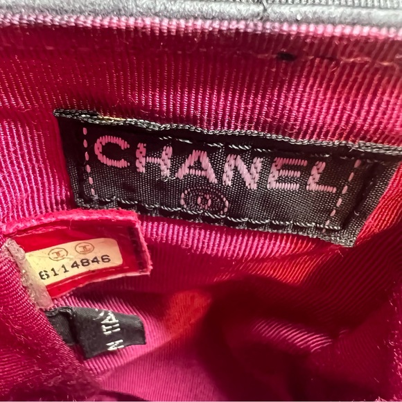 Chanel Black Suede Mini Phone Bag (2000-2002) - Picture 3 of 3